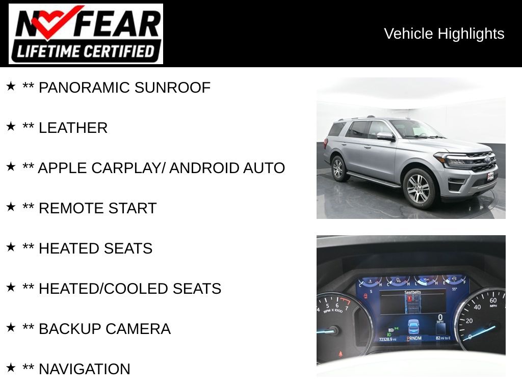 Certified 2023 Ford Expedition Limited with VIN 1FMJU2A86PEA35014 for sale in Delavan, WI
