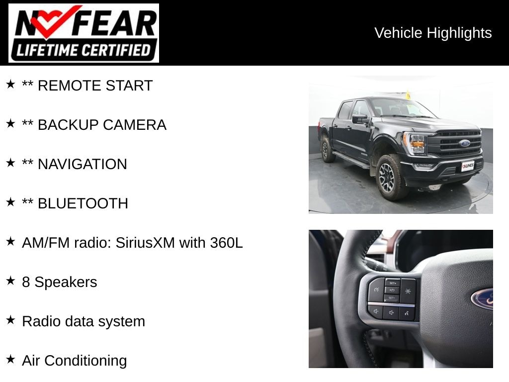 Used 2023 Ford F-150 Lariat Truck SuperCrew Cab