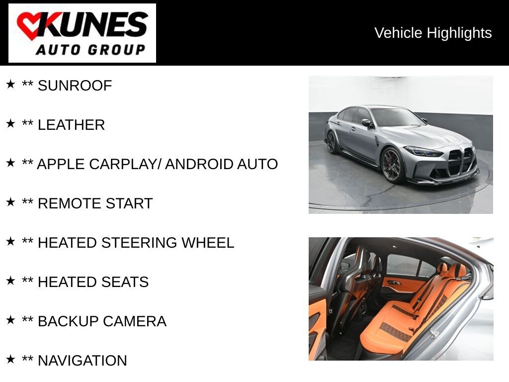 Used 2023 BMW M3 Competition Sedan