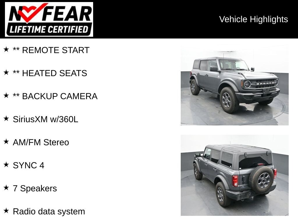 Used 2025 Ford Bronco Big Bend SUV