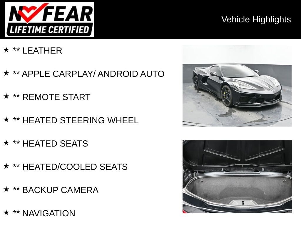 Used 2020 Chevrolet Corvette Stingray 2LT Convertible