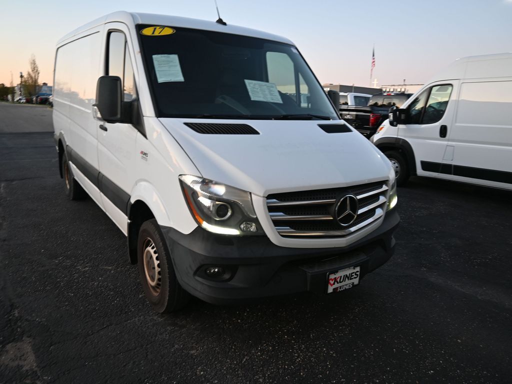 Used 2017 Mercedes-Benz Sprinter Cargo Van Base with VIN WD3PF0CD0HP579953 for sale in Delavan, WI