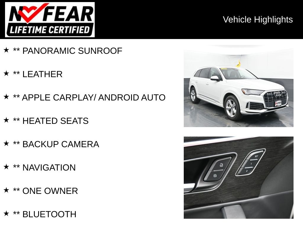 Certified 2024 Audi Q7 Premium Plus with VIN WA1LCBF77RD001313 for sale in Delavan, WI