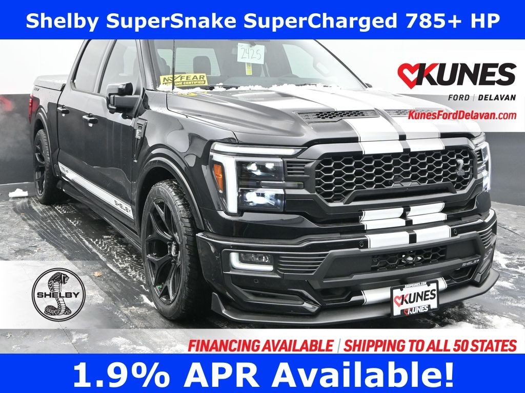 New 2024 Ford F-150 Shelby Supersnake Supercharged 785+HP Truck SuperCrew Cab