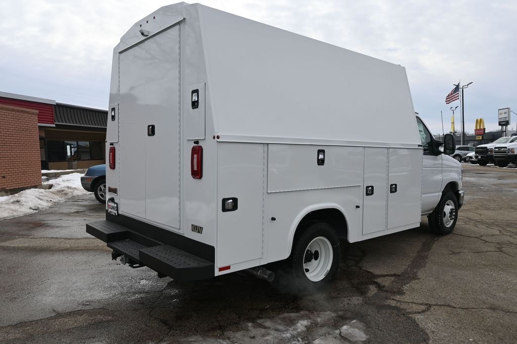 New 2025 Ford E-350 Cutaway Base Enclosed Service Body Truck