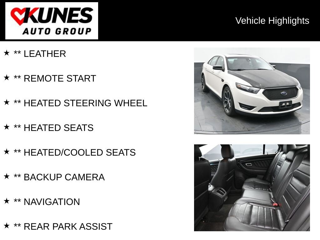 Used 2017 Ford Taurus SHO Sedan