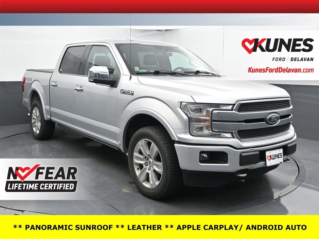 Certified 2018 Ford F-150 Platinum Truck SuperCrew Cab