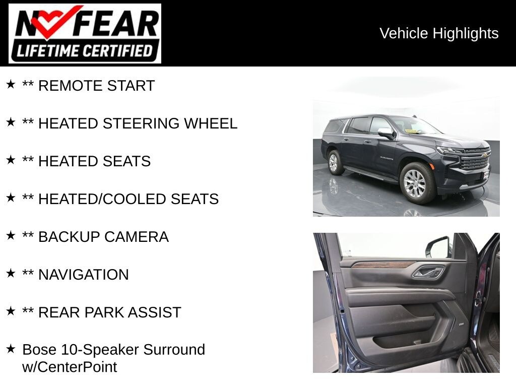 Used 2023 Chevrolet Suburban Premier SUV