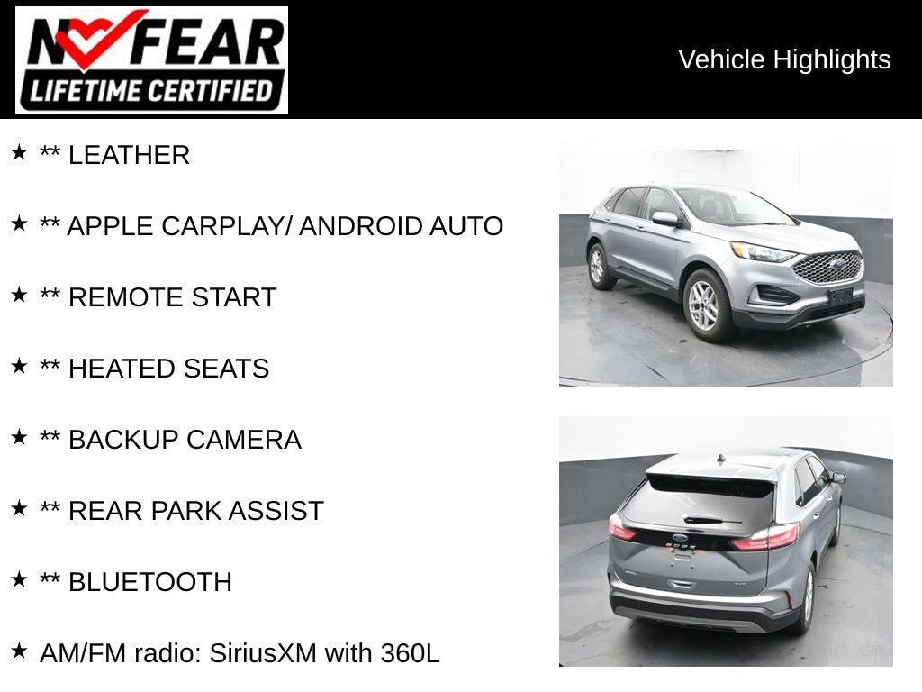 Certified 2024 Ford Edge SEL SUV