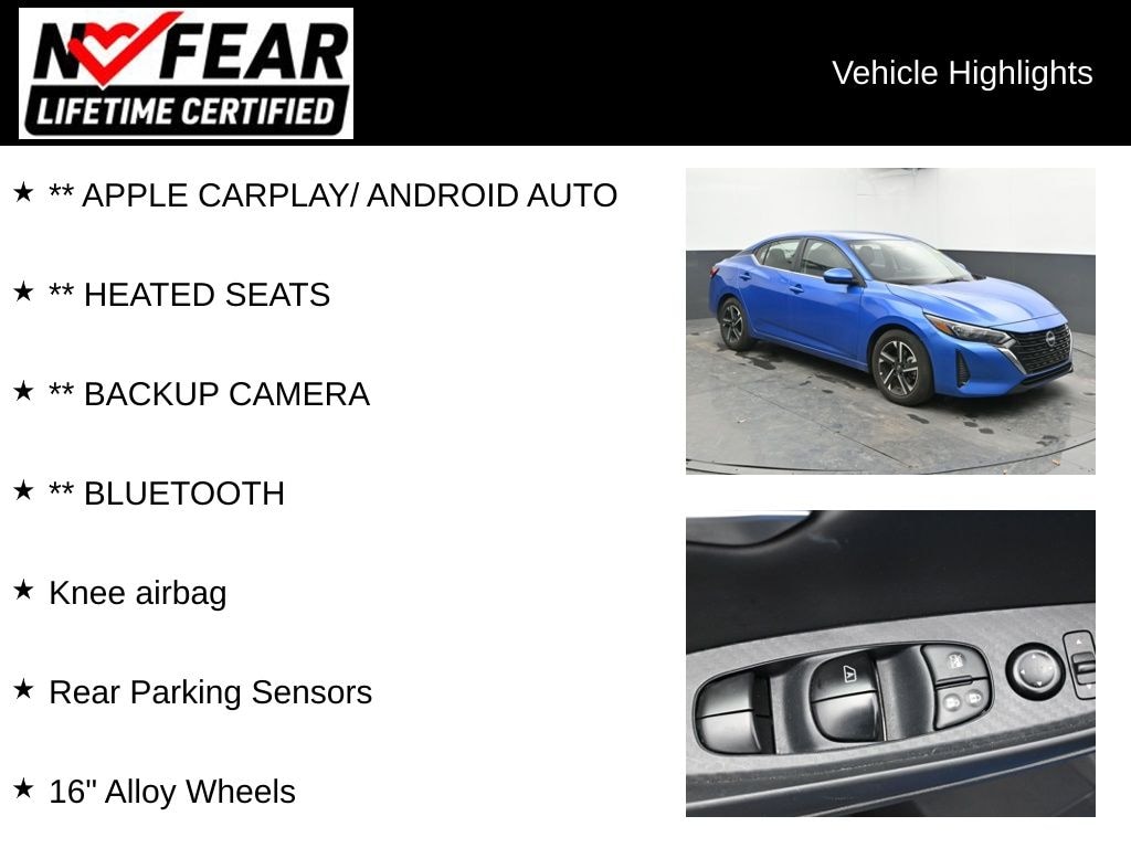 Used 2025 Nissan Sentra SV Sedan