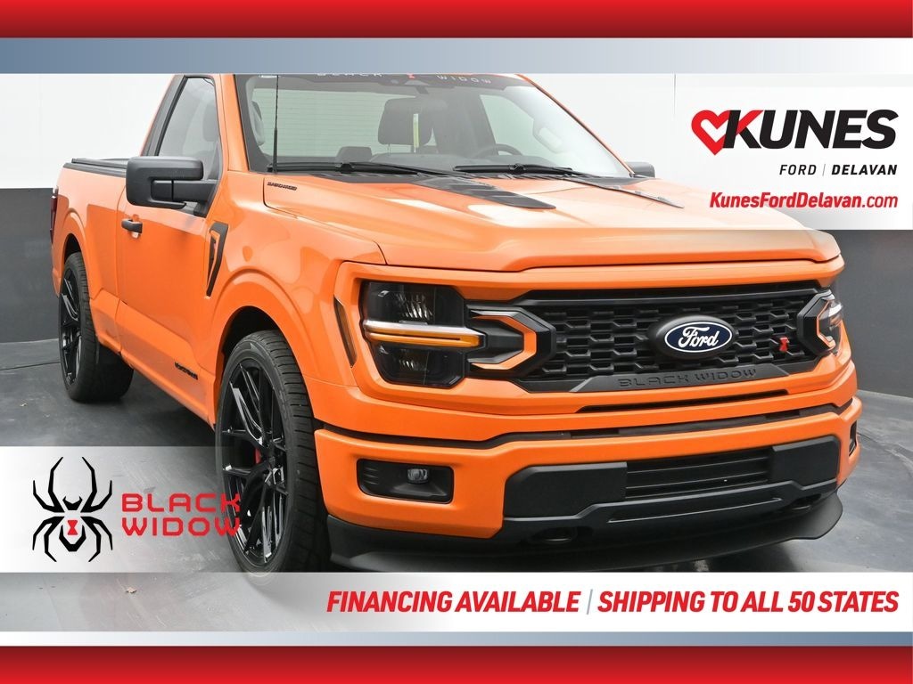 New 2025 Ford F-150 SCA Black Widow SR Supercharged Truck Regular Cab