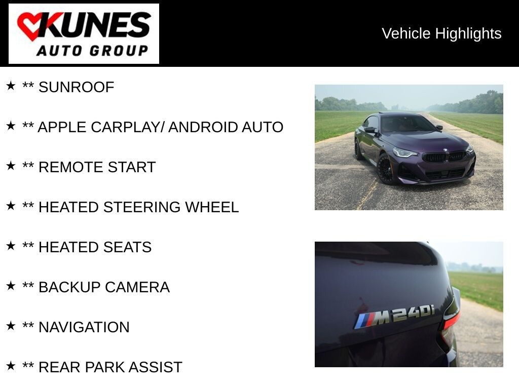 Used 2023 BMW M240i M240i Coupe