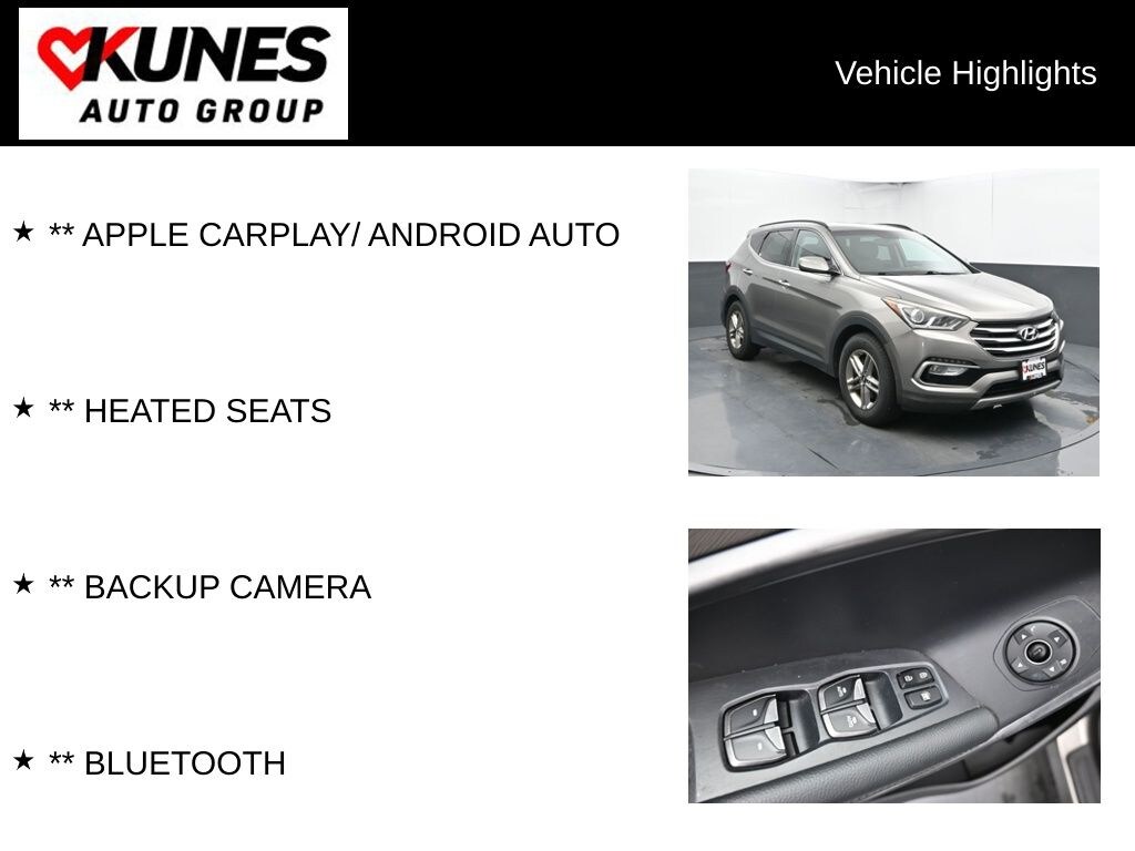 Used 2018 Hyundai Santa Fe Sport 2.4 Base SUV