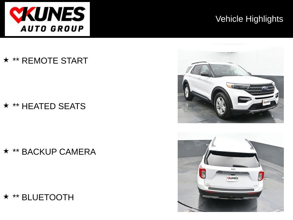 Used 2020 Ford Explorer XLT with VIN 1FMSK8DH4LGA49856 for sale in Delavan, WI