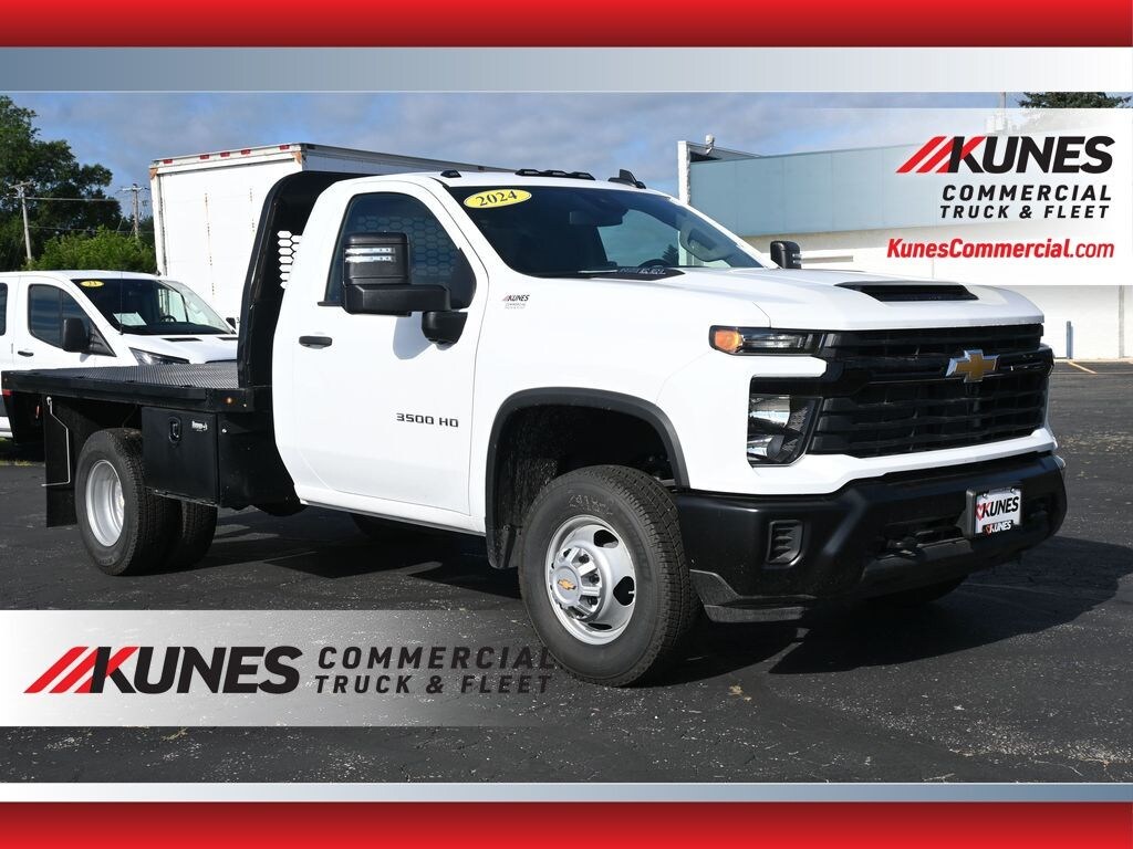 Certified 2024 Chevrolet Silverado 3500 HD Chassis Work Truck Truck Regular Cab