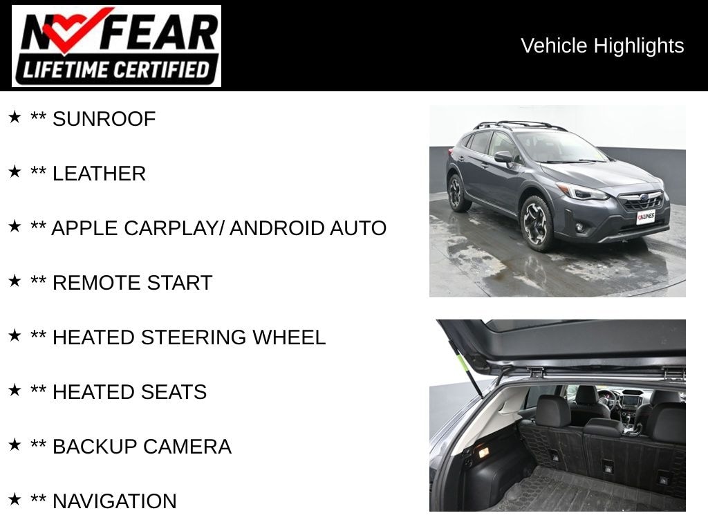 Certified 2021 Subaru Crosstrek Limited SUV