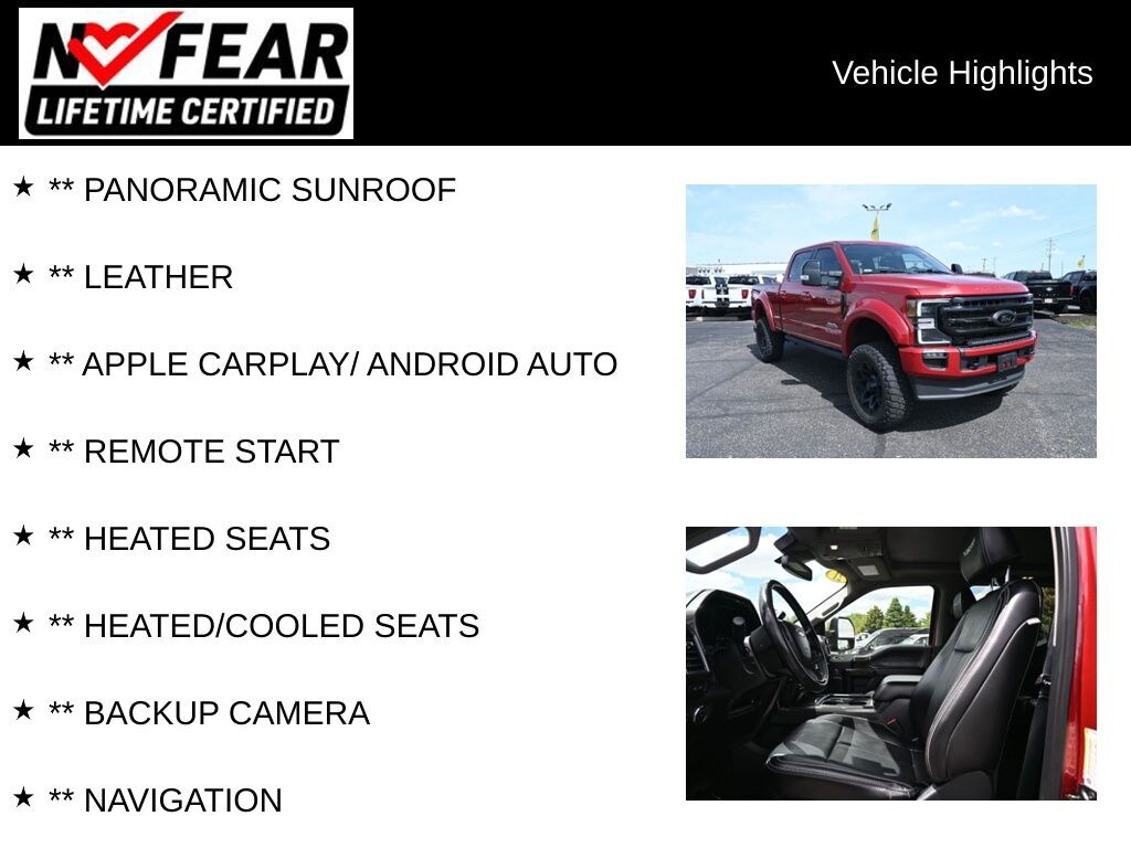 Certified 2021 Ford F-250 Lariat Truck Crew Cab