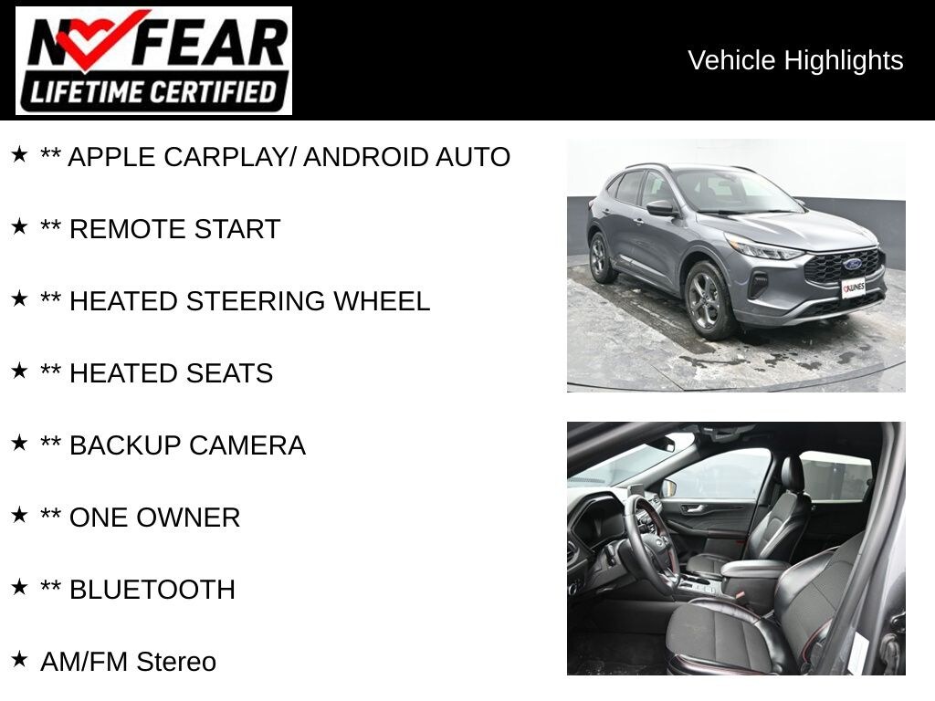 Certified 2024 Ford Escape ST-Line SUV