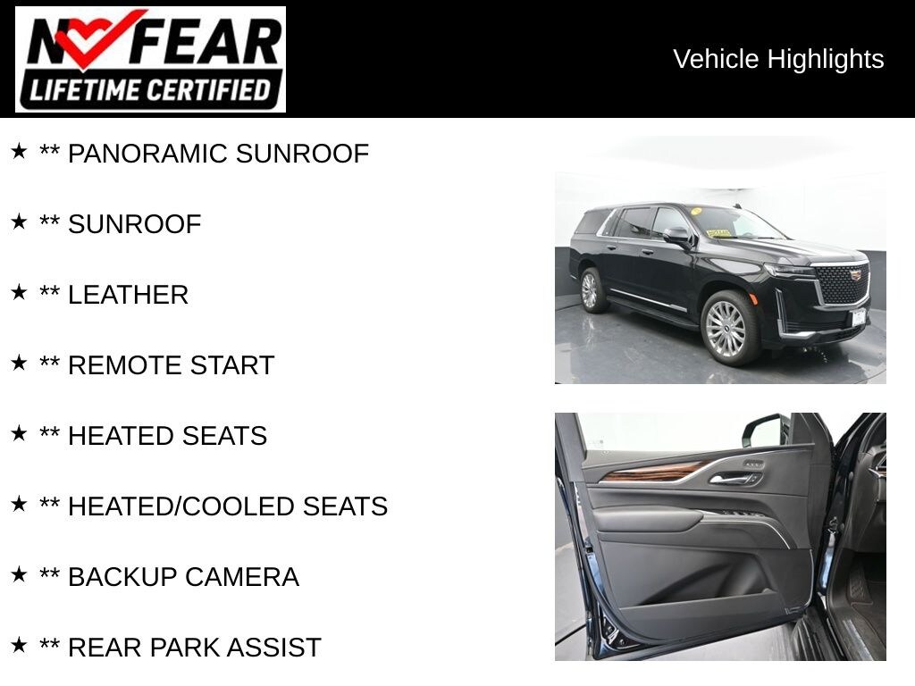 Used 2023 CADILLAC Escalade ESV Premium SUV