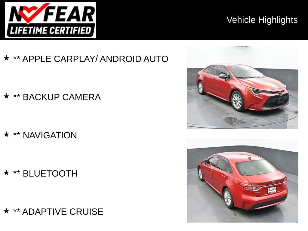 Used 2020 Toyota Corolla LE Sedan
