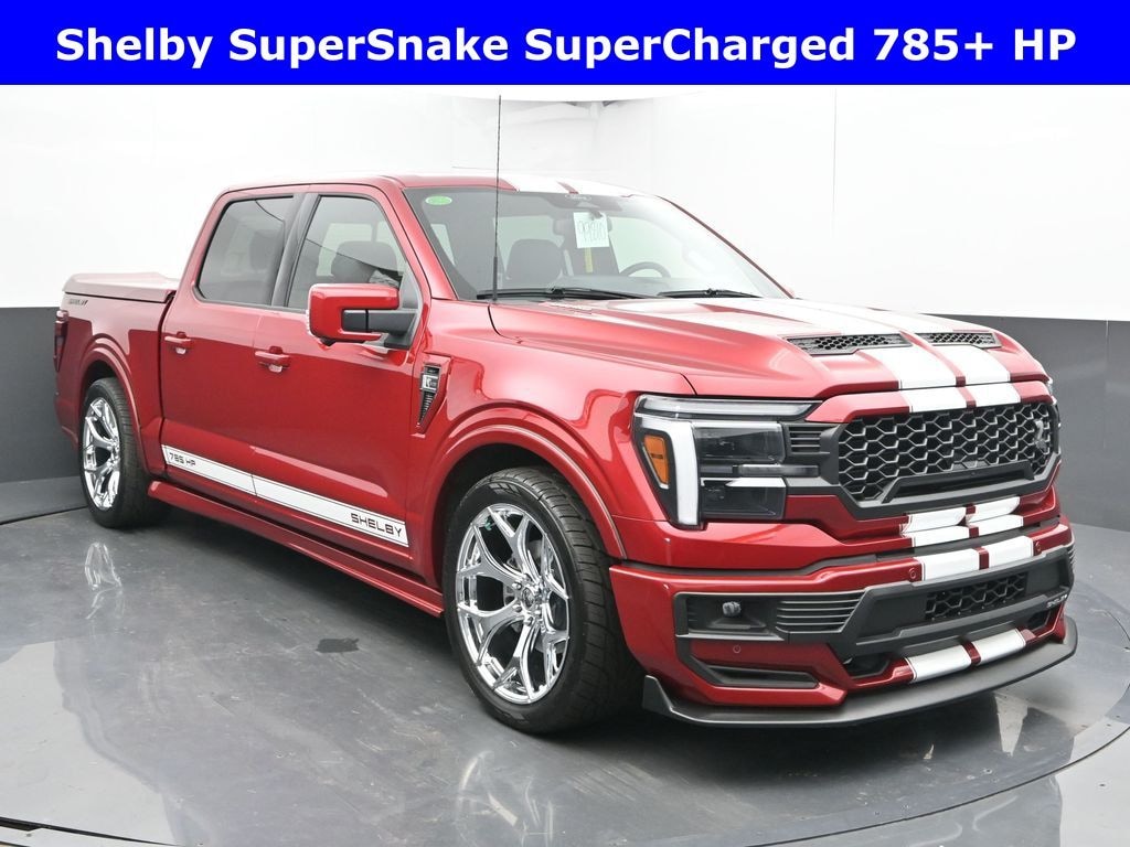 New 2025 Ford F-150 Shelby Supersnake Supercharged 785+HP Truck SuperCrew Cab