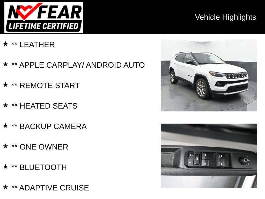 Certified 2025 Jeep Compass Limited SUV