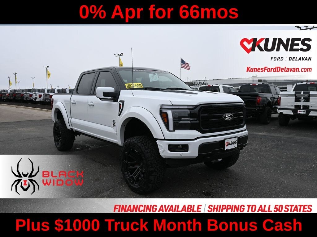 New 2025 Ford F-150 SCA Black Widow Truck SuperCrew Cab