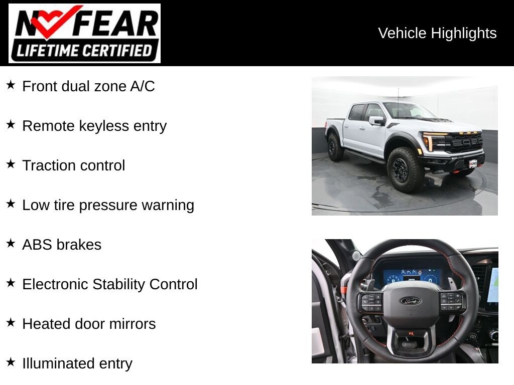Used 2025 Ford F-150 Raptor-R Truck SuperCrew Cab