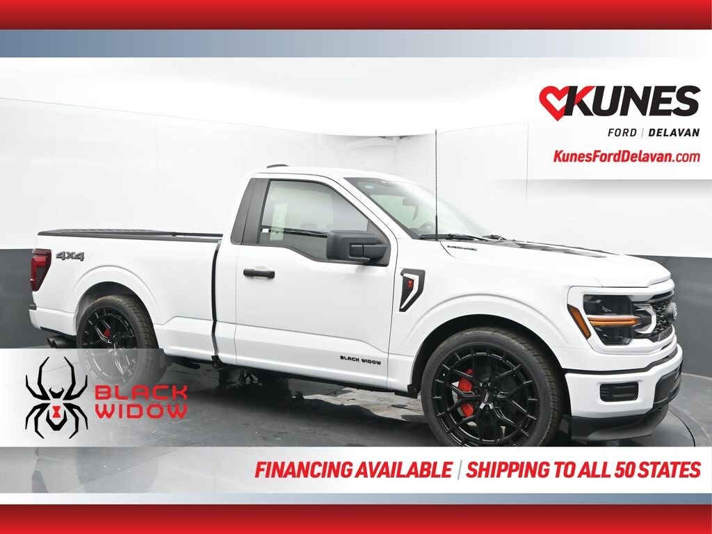 New 2025 Ford F-150 SCA Black Widow SR Supercharged Truck Regular Cab