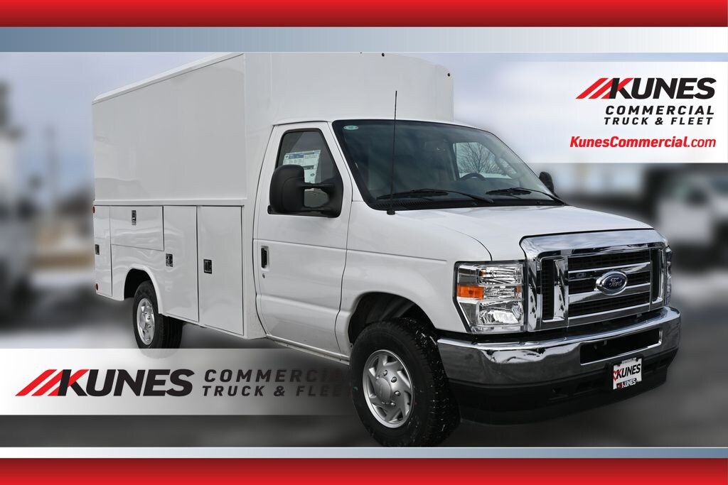 New 2025 Ford E-350 Cutaway Base Enclosed Service Body Truck