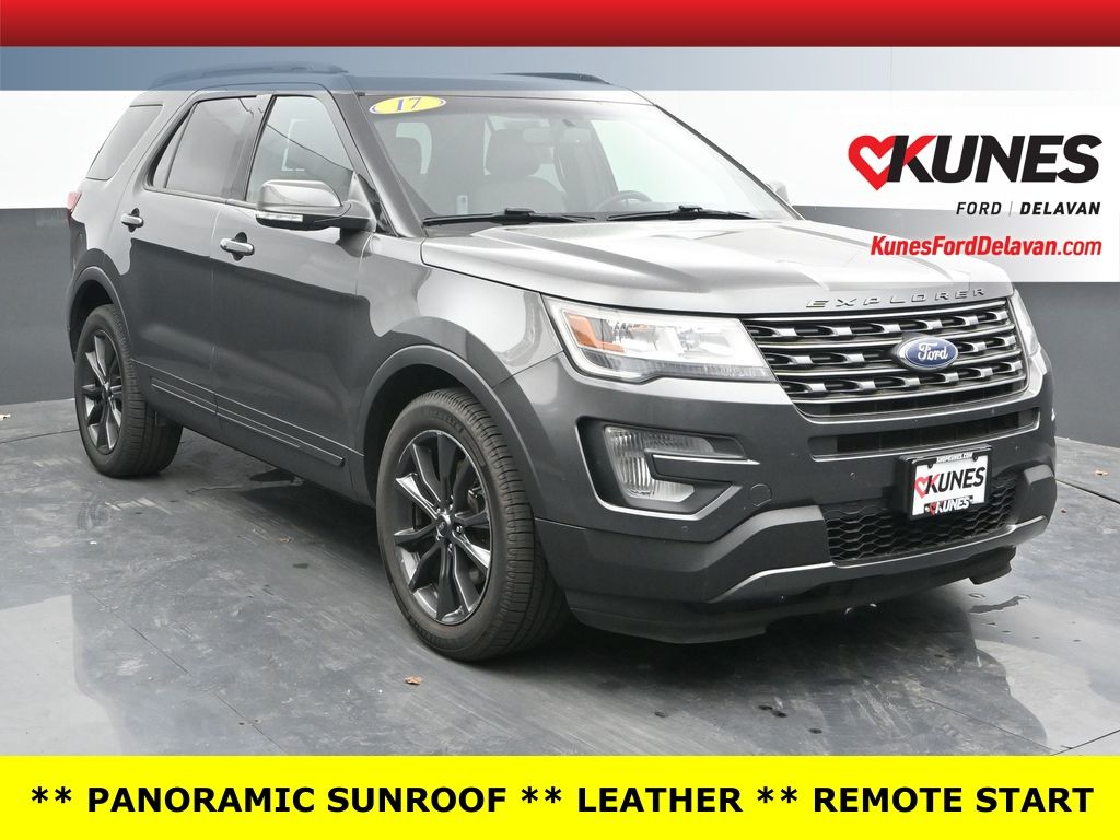 Used 2017 Ford Explorer XLT with VIN 1FM5K8D8XHGD50622 for sale in Delavan, WI