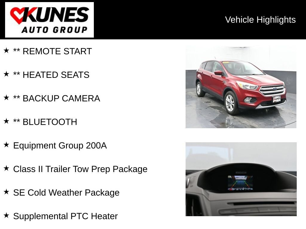 Used 2017 Ford Escape SE SUV