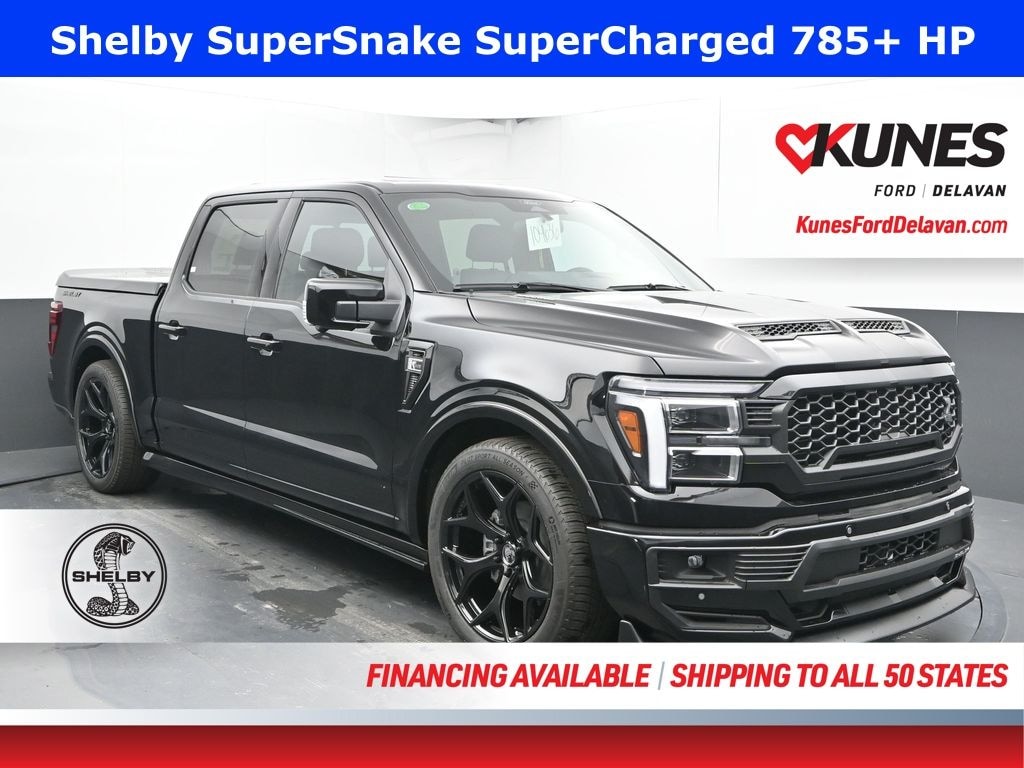 New 2025 Ford F-150 Shelby Supersnake Supercharged 785+HP Truck SuperCrew Cab