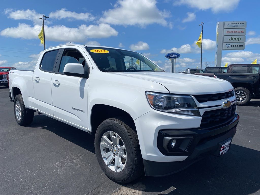 Certified 2022 Chevrolet Colorado LT with VIN 1GCGTCEN5N1262769 for sale in Delavan, WI