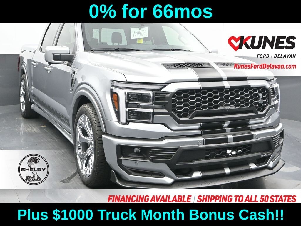 New 2025 Ford F-150 Shelby Supersnake Supercharged 785+HP Truck SuperCrew Cab