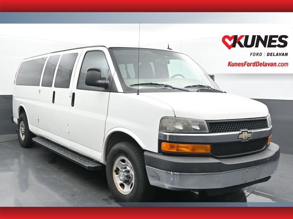 Used 2010 Chevrolet Express 3500 LT Passenger Van Extended Passenger Van