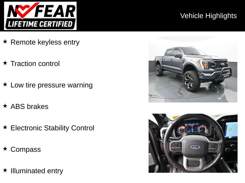 Certified 2022 Ford F-150 Black Widow Edition Truck SuperCrew Cab