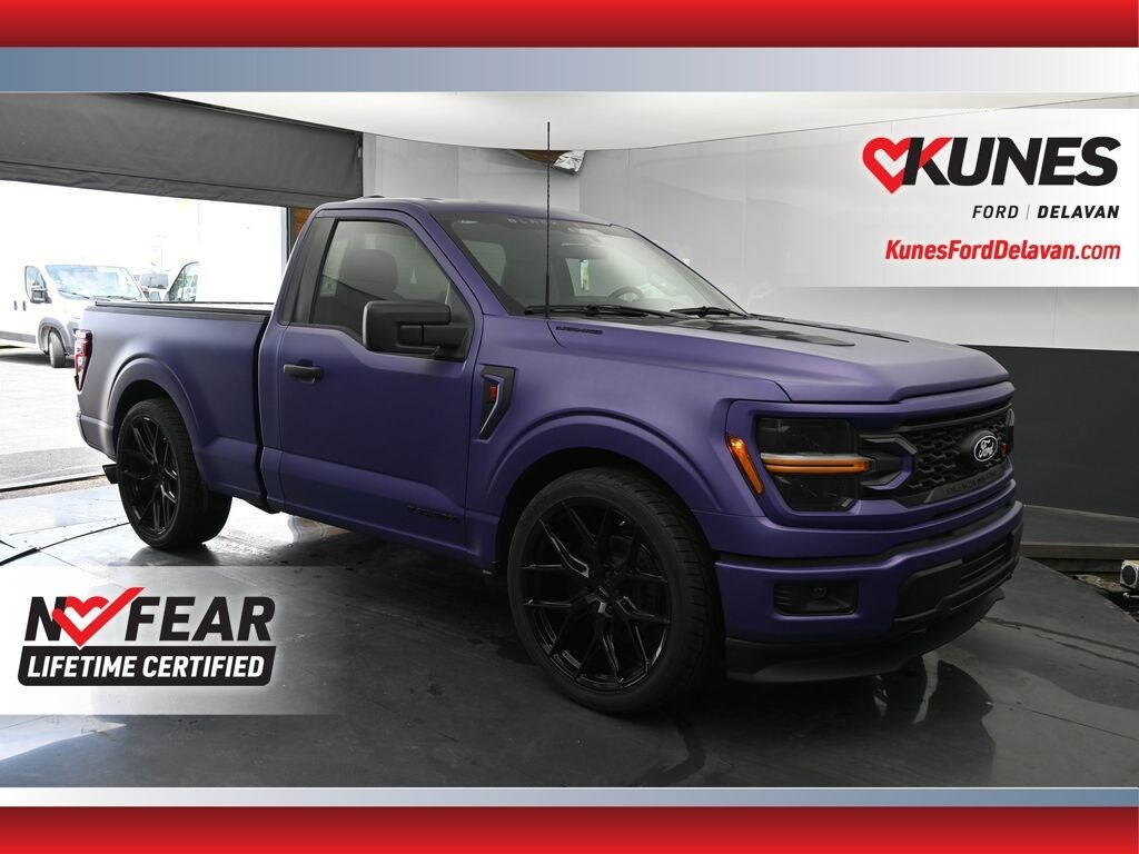 New 2025 Ford F-150 SCA Black Widow SR Supercharged Truck Regular Cab