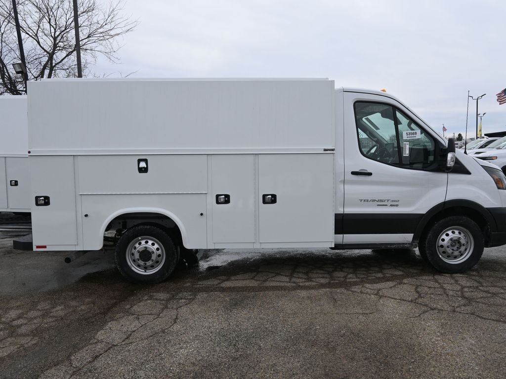 New 2024 Ford Transit-350 Cutaway Enclosed Utility Body Truck
