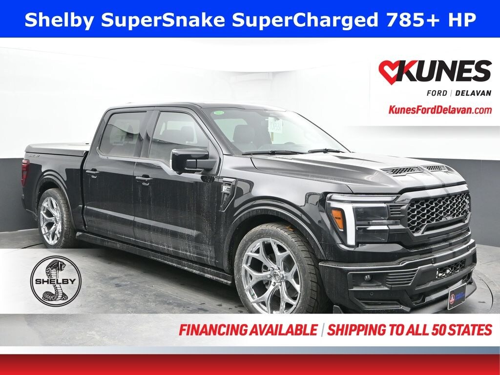 New 2025 Ford F-150 Shelby Supersnake Supercharged 785+HP Truck SuperCrew Cab