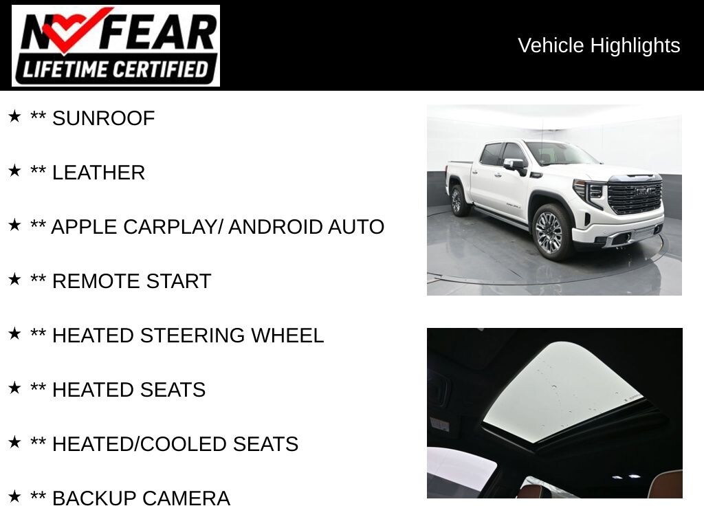 Certified 2024 GMC Sierra 1500 Denali Ultimate Truck Crew Cab