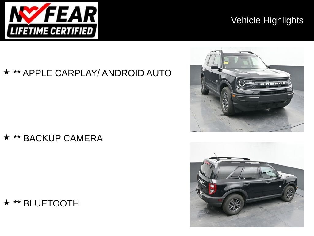 Certified 2024 Ford Bronco Sport Big Bend SUV