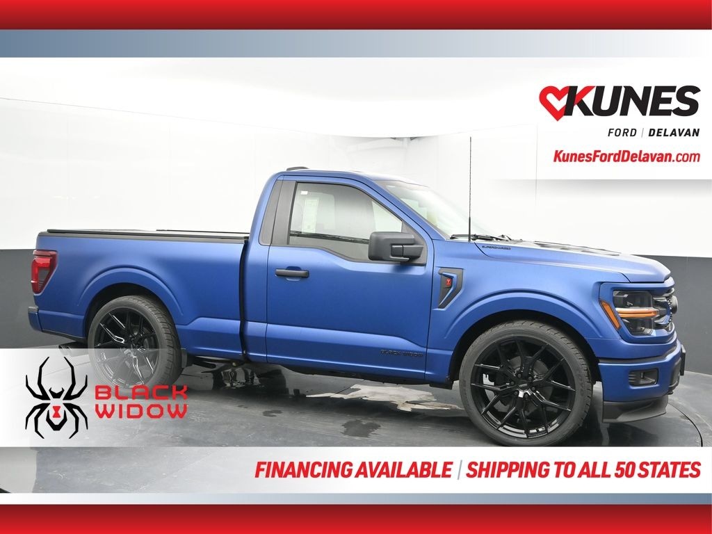 New 2025 Ford F-150 SCA Black Widow SR Supercharged Truck Regular Cab