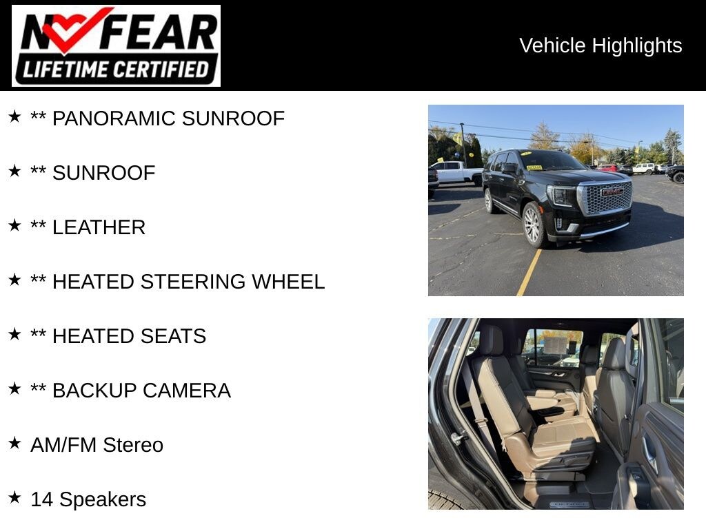 Used 2022 GMC Yukon Denali SUV