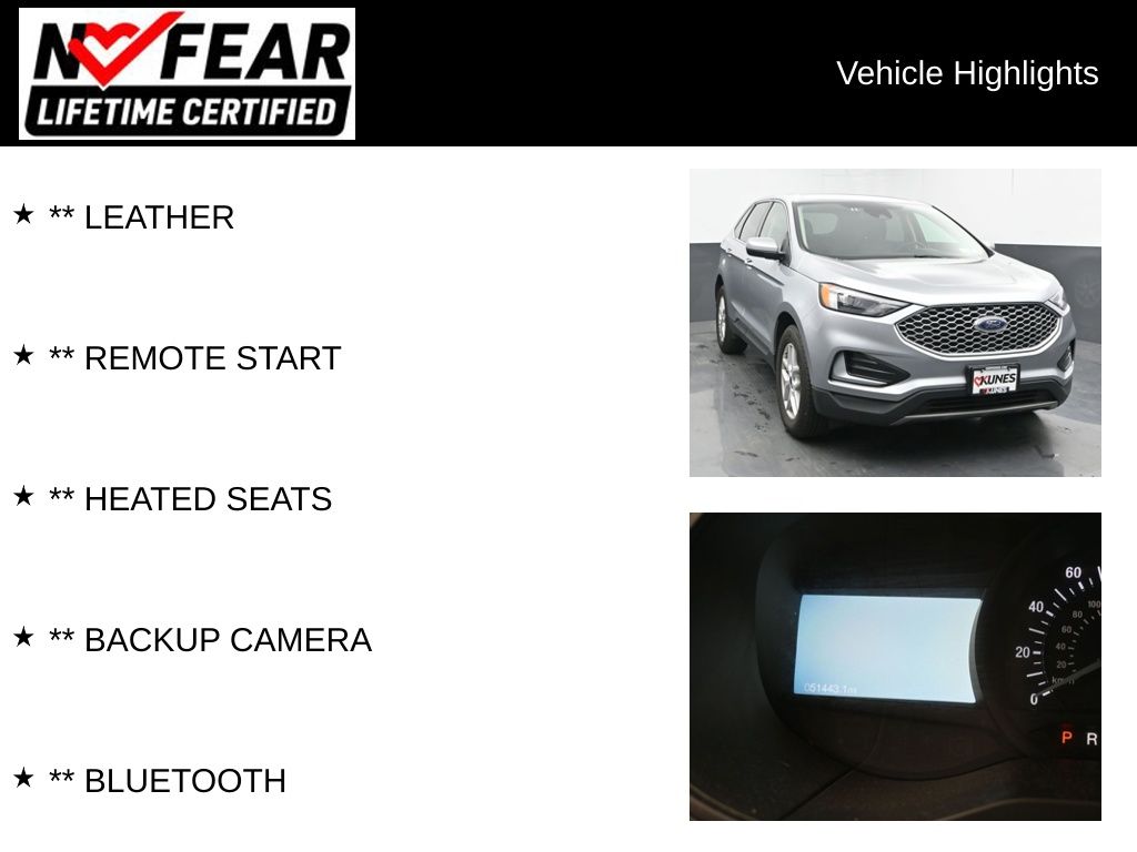 Certified 2023 Ford Edge SEL with VIN 2FMPK4J91PBA38421 for sale in Delavan, WI