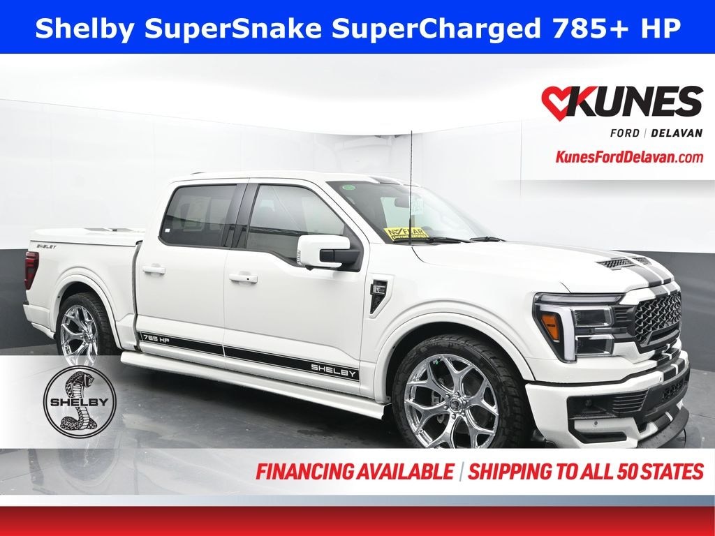 New 2025 Ford F-150 Shelby Supersnake Supercharged 785+HP Truck SuperCrew Cab