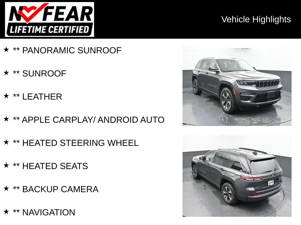 Used 2024 Jeep Grand Cherokee 4xe 4xe SUV