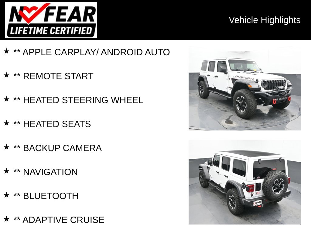 Used 2024 Jeep Wrangler Rubicon SUV