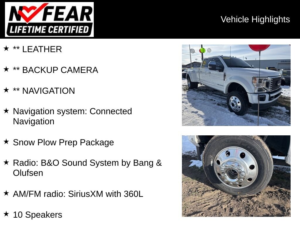 Used 2022 Ford F-450 Platinum DRW Truck Crew Cab