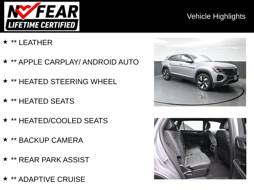 Used 2025 Volkswagen Atlas Cross Sport 2.0T SE w/Technology SUV